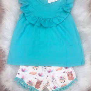 Forest Friends Short Set